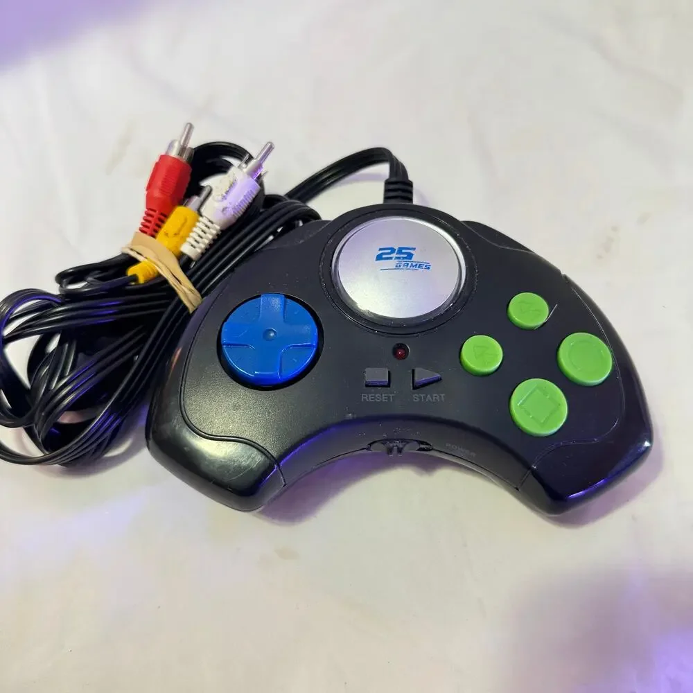 25 Games TV Plug & Play 25 In 1 Portable Electronic NTSC Video Game System CG